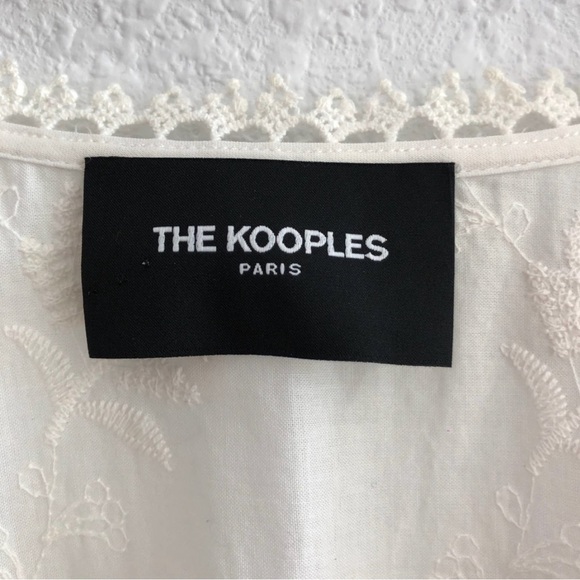 The Kooples 3/4 sleeve v-neck blouse. - Picture 7 of 12
